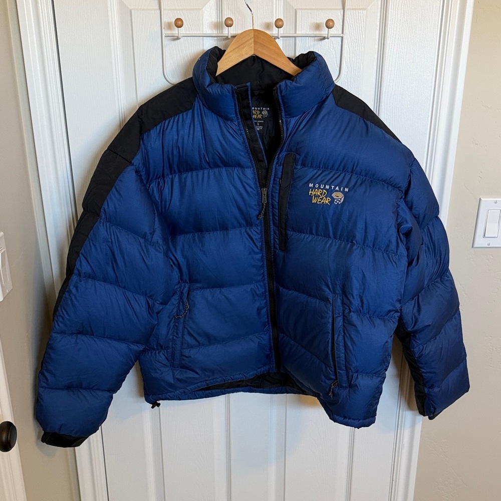 Mountain Hardwear Old School Blue Puffer Jacket